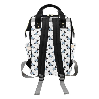 Scottish Terriers Print Design LKS3013 Diaper Bag Backpack