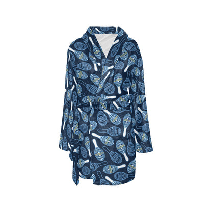 Maracas Print Design LKS401 Women's Fleece Robe