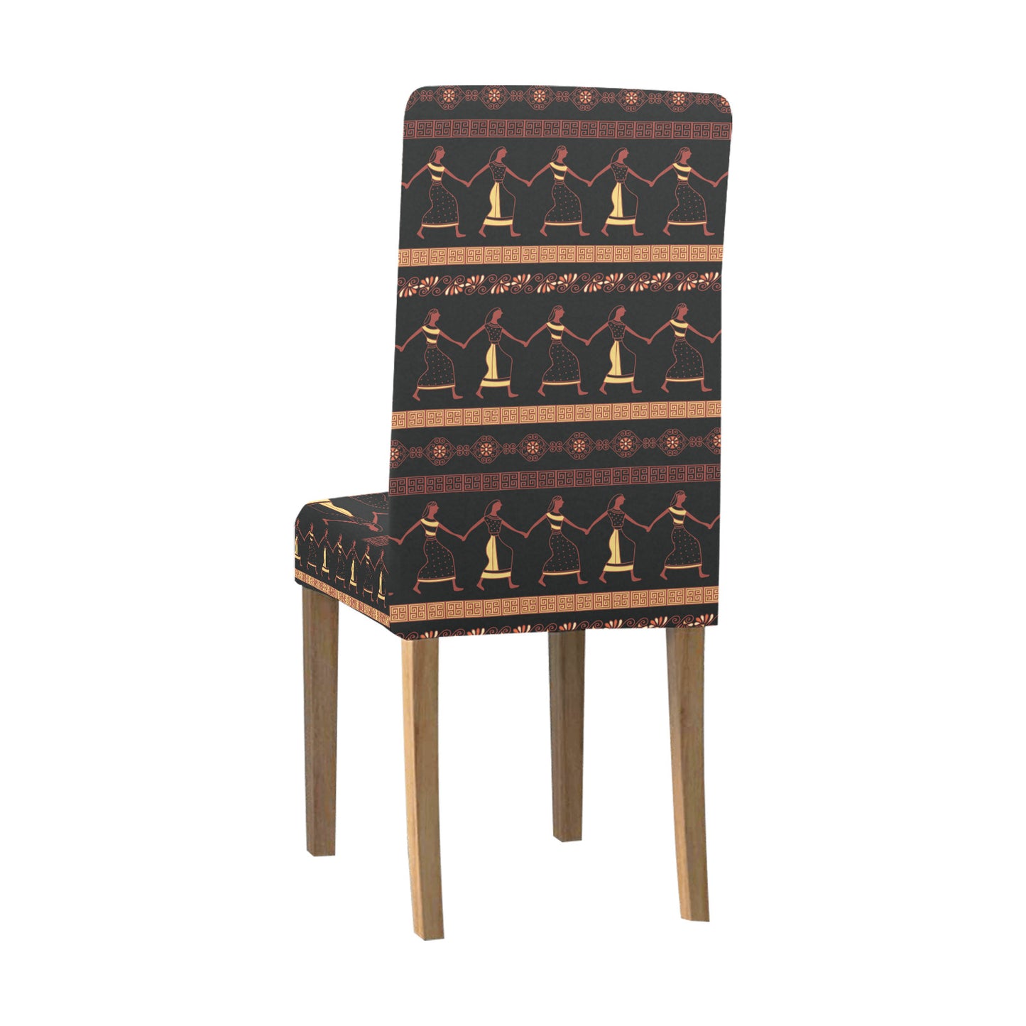 Ancient Greek Human Print Design LKS306 Dining Chair Slipcover