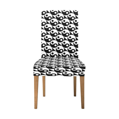 Yin Yang Print Design LKS304 Dining Chair Slipcover