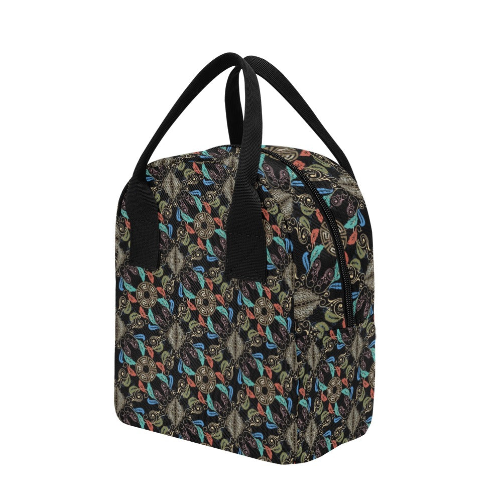 Ancient Greek Print Design LKS308 Insulated Lunch Bag