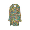 Hippie Print Design LKS302 Women's Fleece Robe