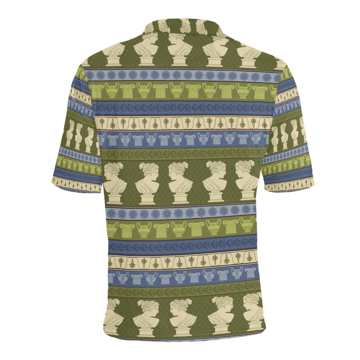 Ancient Greek Statue Print Design LKS301 Men Polo Shirt