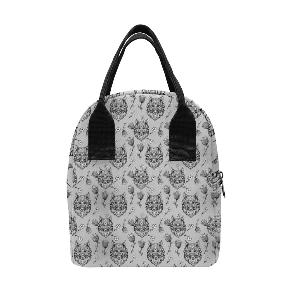 Tribal Pattern Print Design LKS306 Insulated Lunch Bag