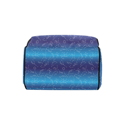 Virgo Print Design LKS302 Diaper Bag Backpack