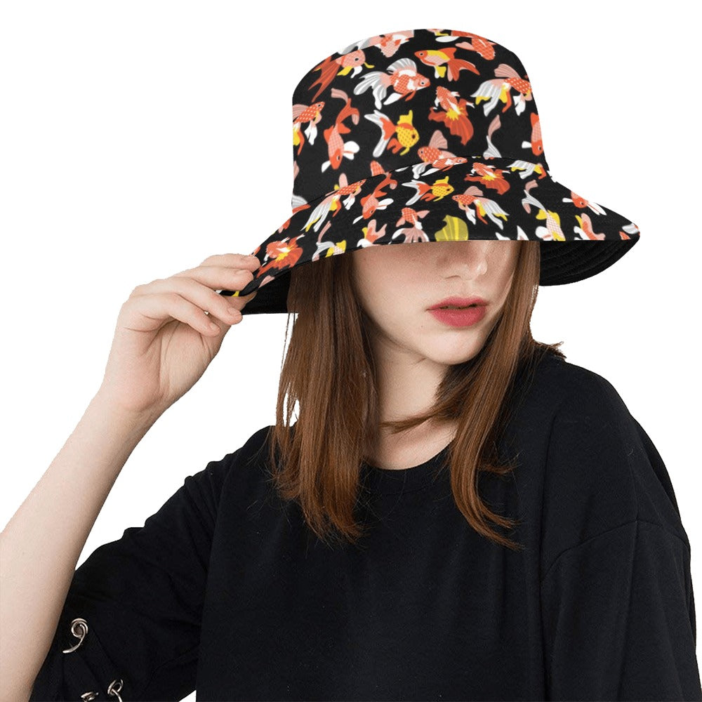 Goldfish Print Design LKS401 Unisex Bucket Hat