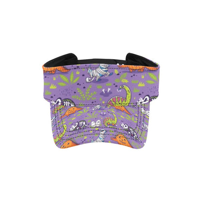 Zombie Dinosaur Print Design LKS302 Unisex Sun Visor