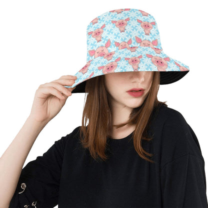 Pig Print Design LKS402 Unisex Bucket Hat