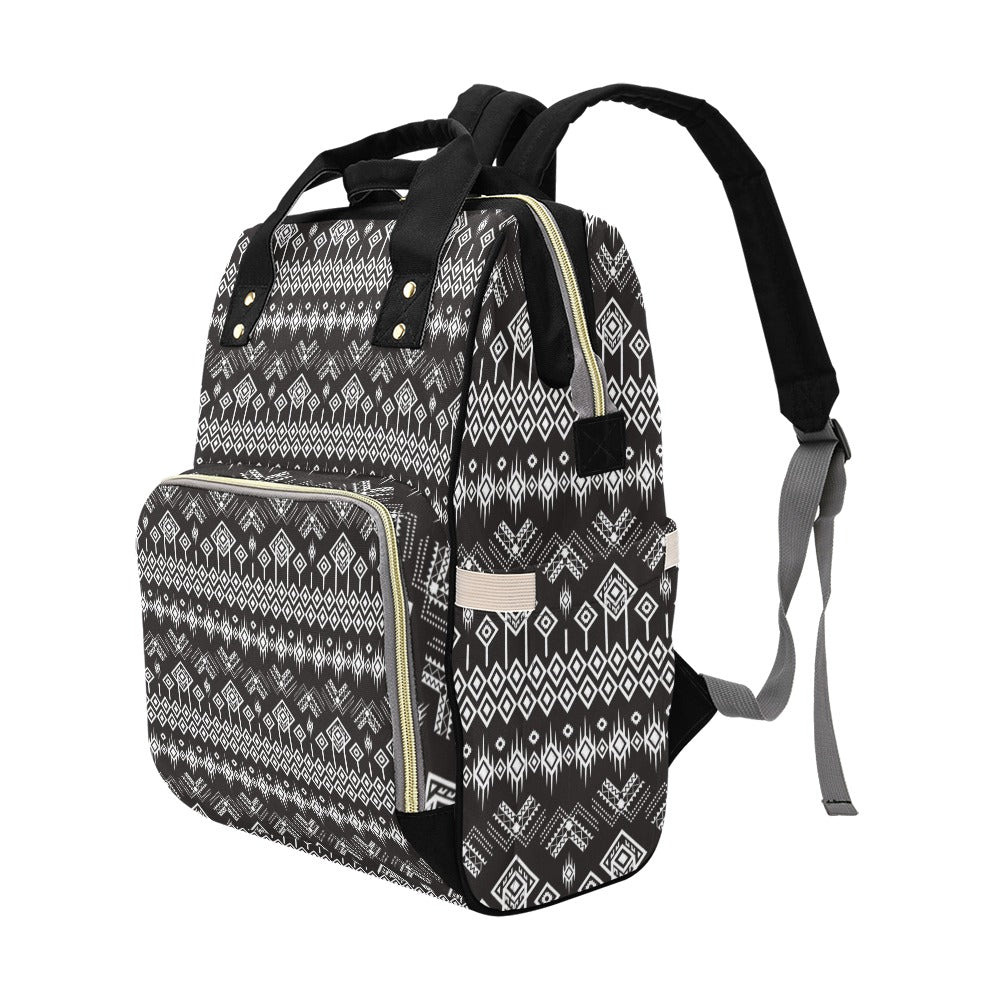 Tribal Pattern Print Design LKS304 Diaper Bag Backpack