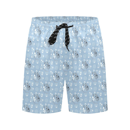 Scottish Terriers Print Design LKS308 Men's Swim Trunks Beach Shorts