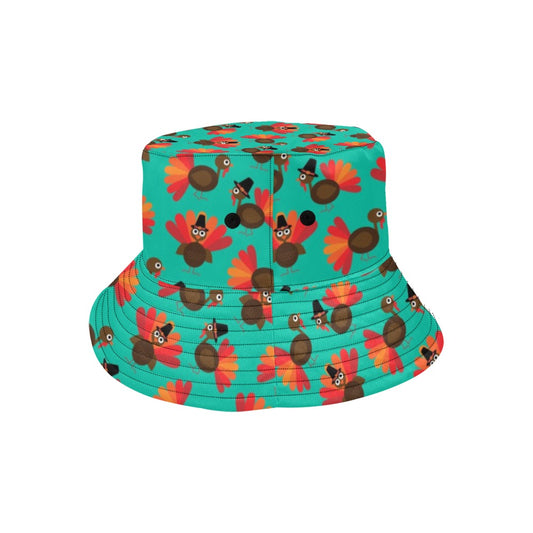 Turkey Print Design LKS402 Unisex Bucket Hat
