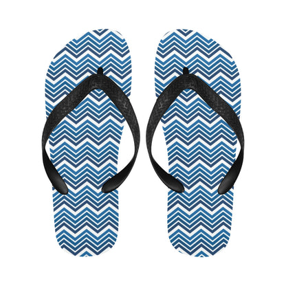Chevron Print Design LKS403 Flip Flops