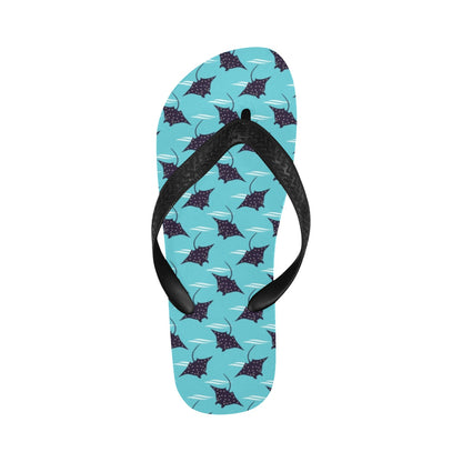 Manta Ray Print Design LKS403 Flip Flops