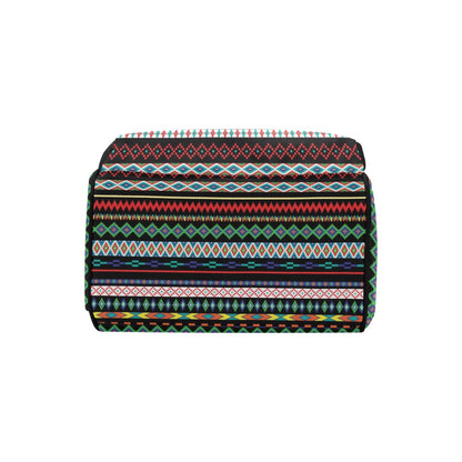 Southwest Pattern Print Design LKS302 Diaper Bag Backpack