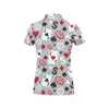 Casino Pattern Print Design 01 Women's Polo Shirt