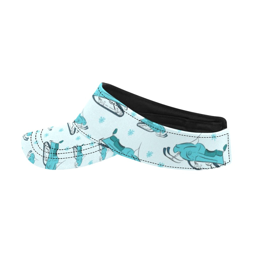 Snowmobile Print Design LKS301 Unisex Sun Visor