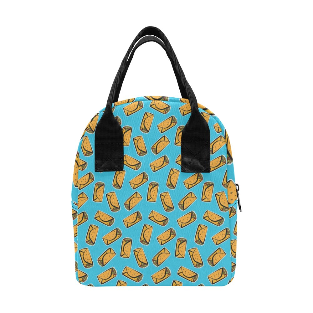 Burrito Print Design LKS301 Insulated Lunch Bag