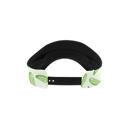 Zucchini Print Design LKS302 Unisex Sun Visor