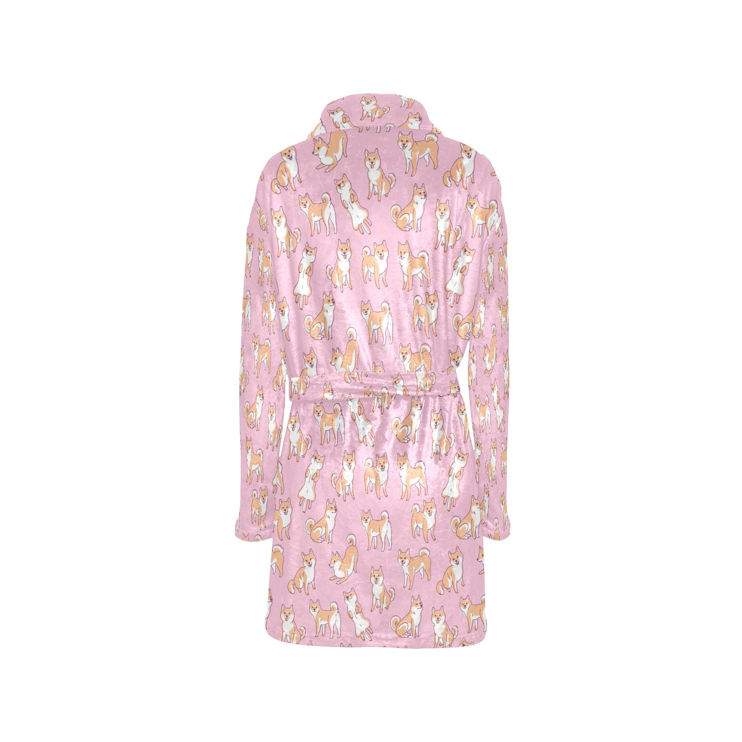 Shiba Inu Print Design LKS303 Women's Fleece Robe