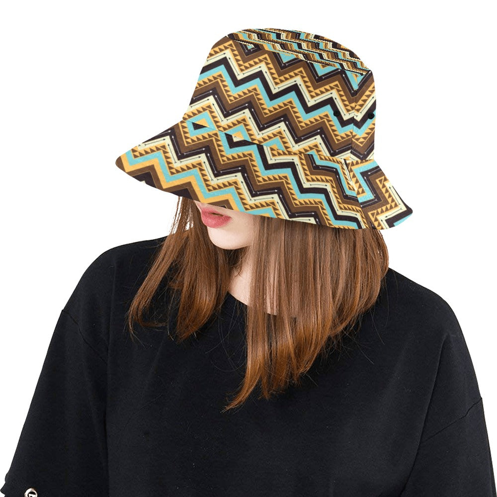 Southwest Pattern Print Design LKS301 Unisex Bucket Hat