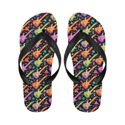 Electric Guitar Print Design LKS403 Flip Flops