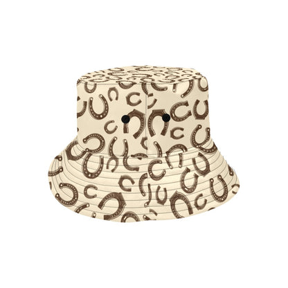 Horseshoe Print Design LKS302 Unisex Bucket Hat