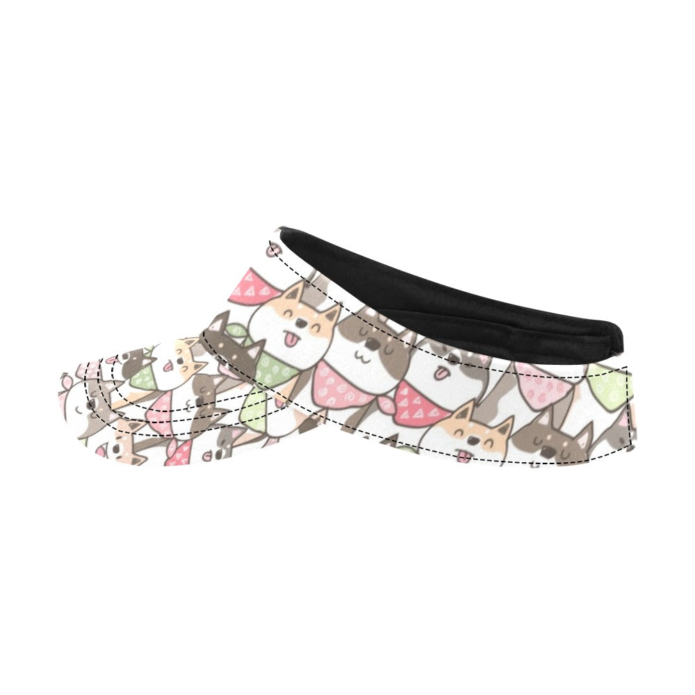 Shiba Inu Print Design LKS305 Unisex Sun Visor