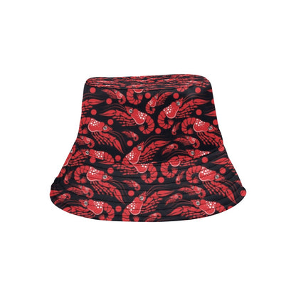 Shrimp Print Design LKS303 Unisex Bucket Hat