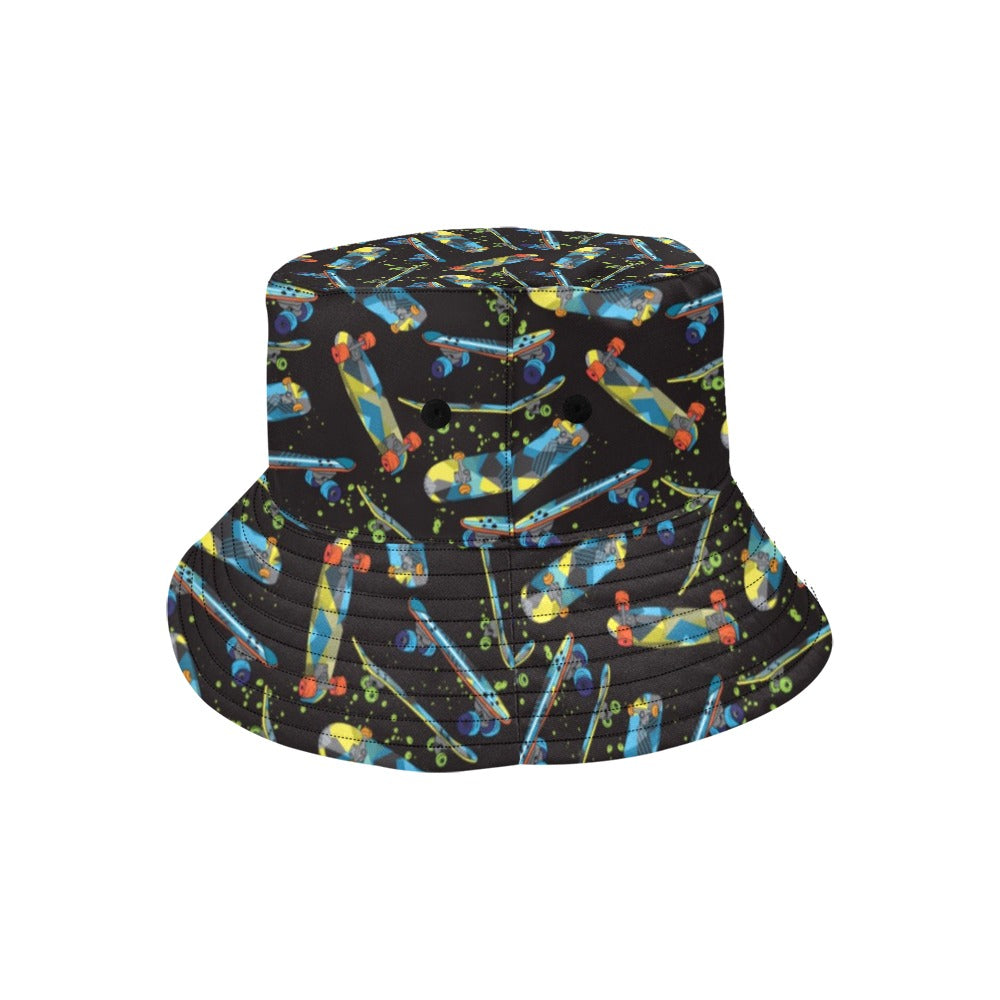Skateboard Print Design LKS305 Unisex Bucket Hat