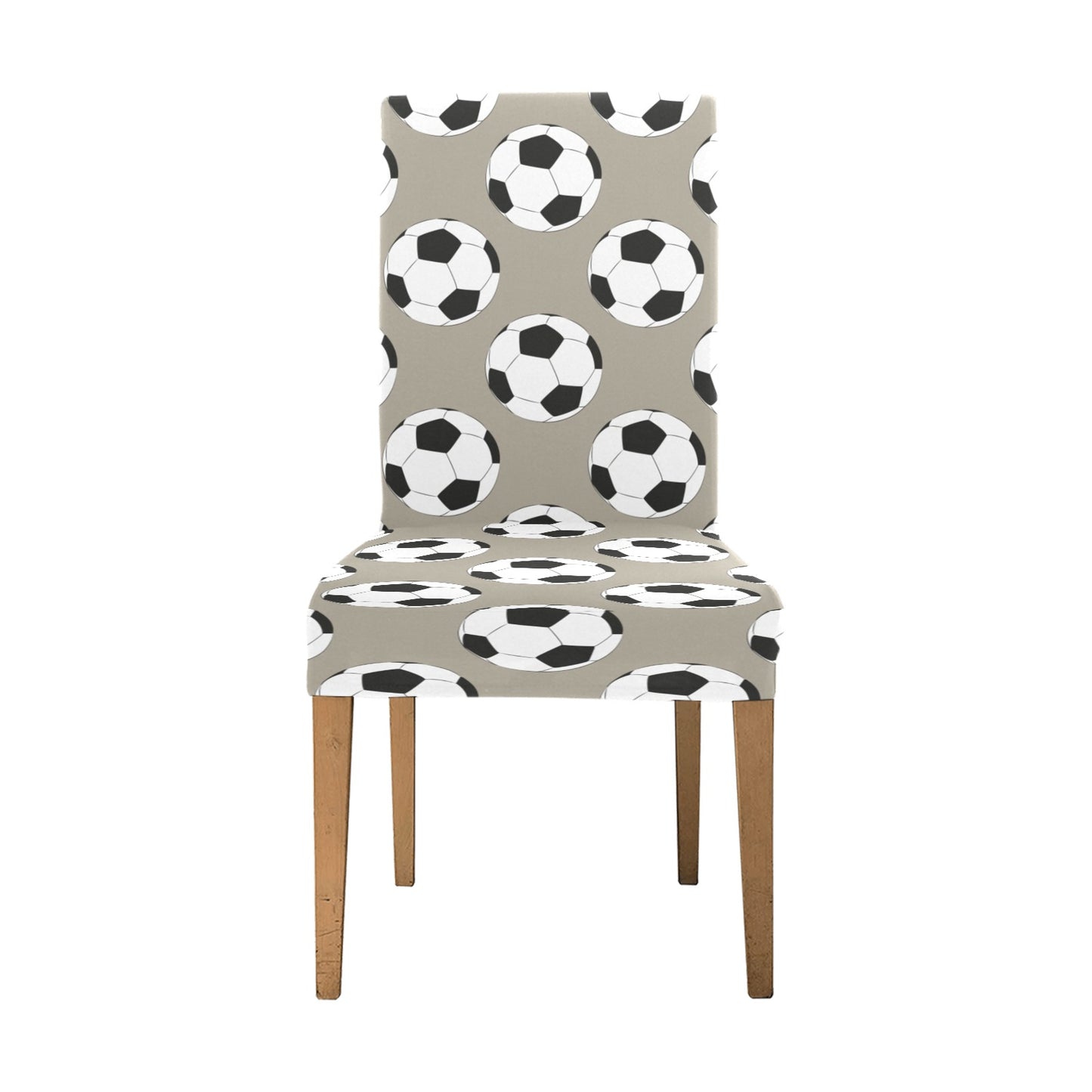 Soccer Ball Print Design LKS302 Dining Chair Slipcover