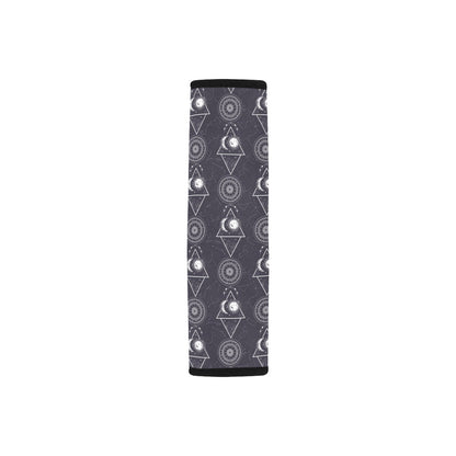 Sun Moon Print Design LKS309 Car Seat Belt Cover