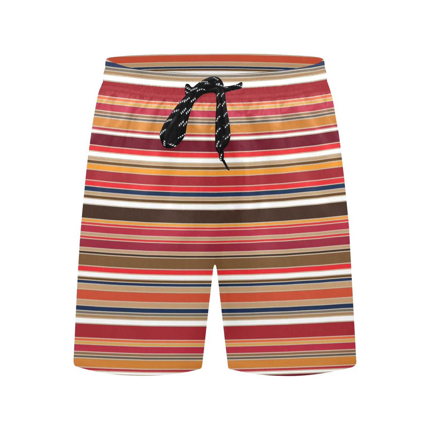 Serape Print Design LKS301 Men's Swim Trunks Beach Shorts