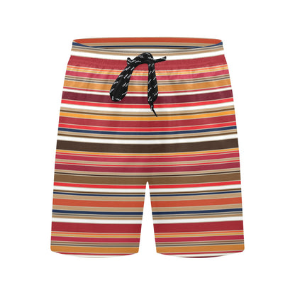Serape Print Design LKS301 Men's Swim Trunks Beach Shorts
