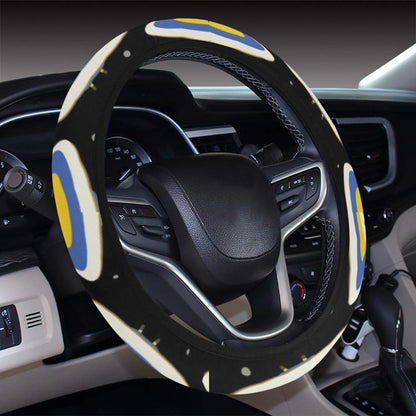 UFO Print Design LKS303 Steering Wheel Cover with Elastic Edge