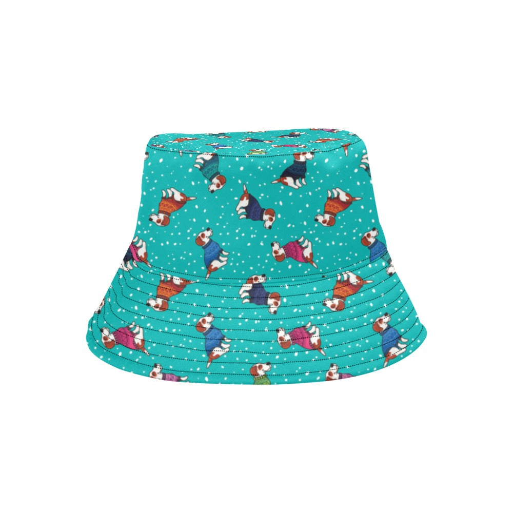 Russell Terriers Print Design LKS309 Unisex Bucket Hat