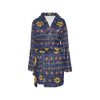 Southwest Pattern Print Design LKS306 Women's Fleece Robe