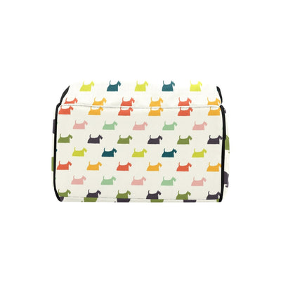 Scottish Terriers Print Design LKS305 Diaper Bag Backpack