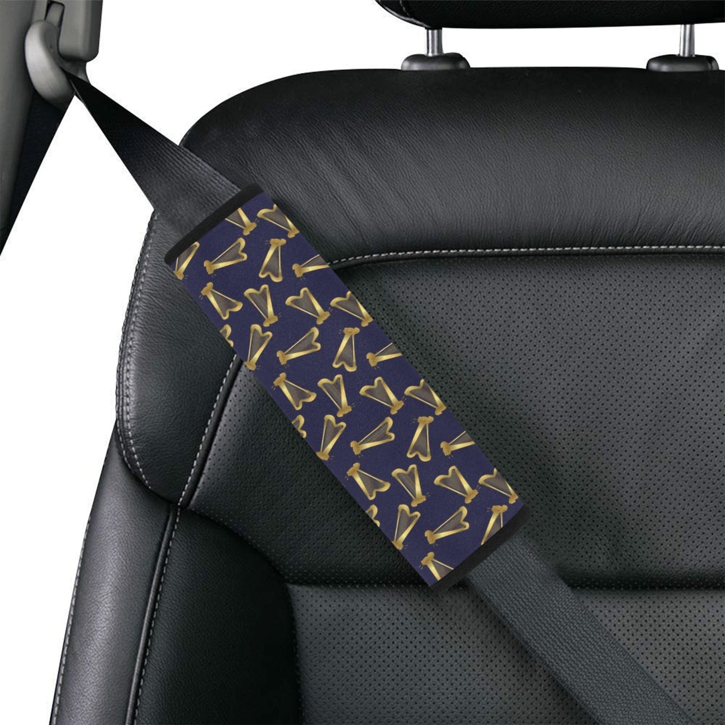 Harp Print Design LKS401 Car Seat Belt Cover