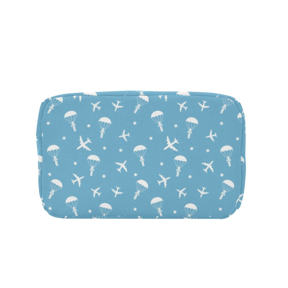 Skydiver Print Design LKS303 Insulated Lunch Bag