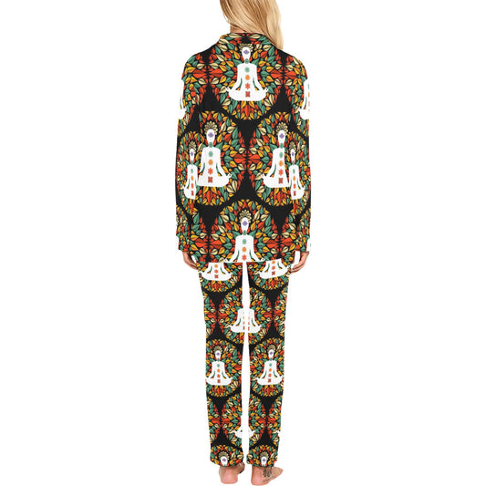 Chakra Yoga Women's Long Pajama Set