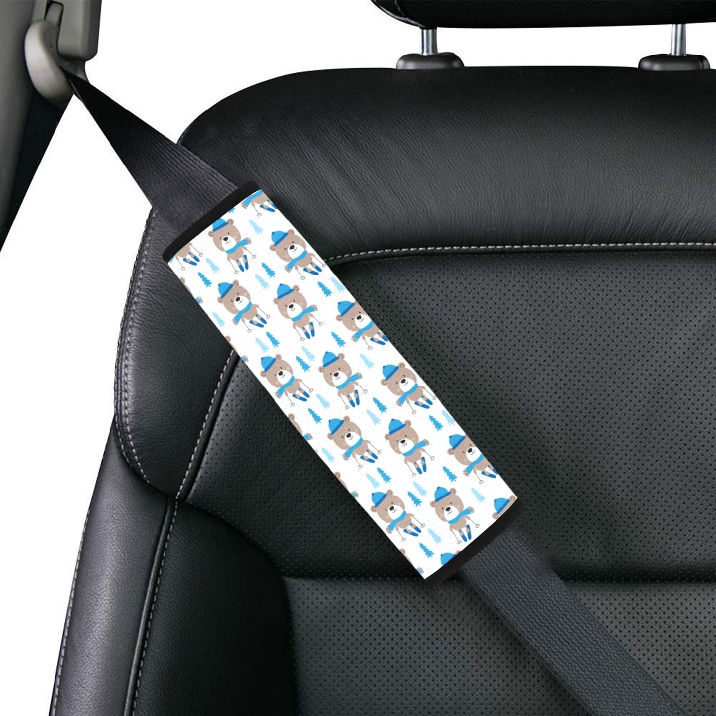 Ski Print Design LKS306 Car Seat Belt Cover