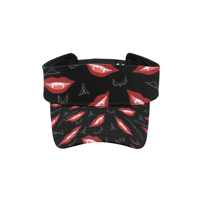 Vampire Lips Print Design LKS301 Unisex Sun Visor