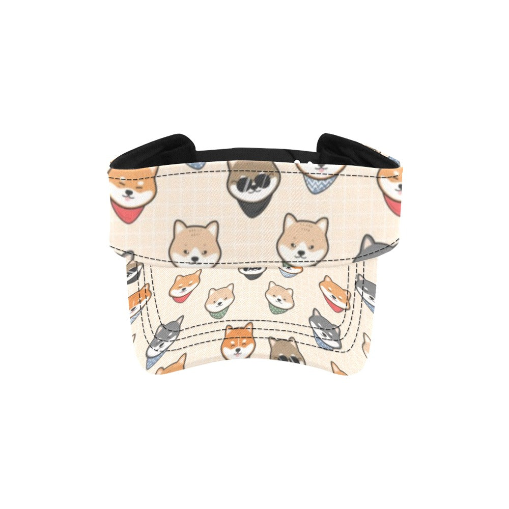 Shiba Inu Print Design LKS3010 Unisex Sun Visor