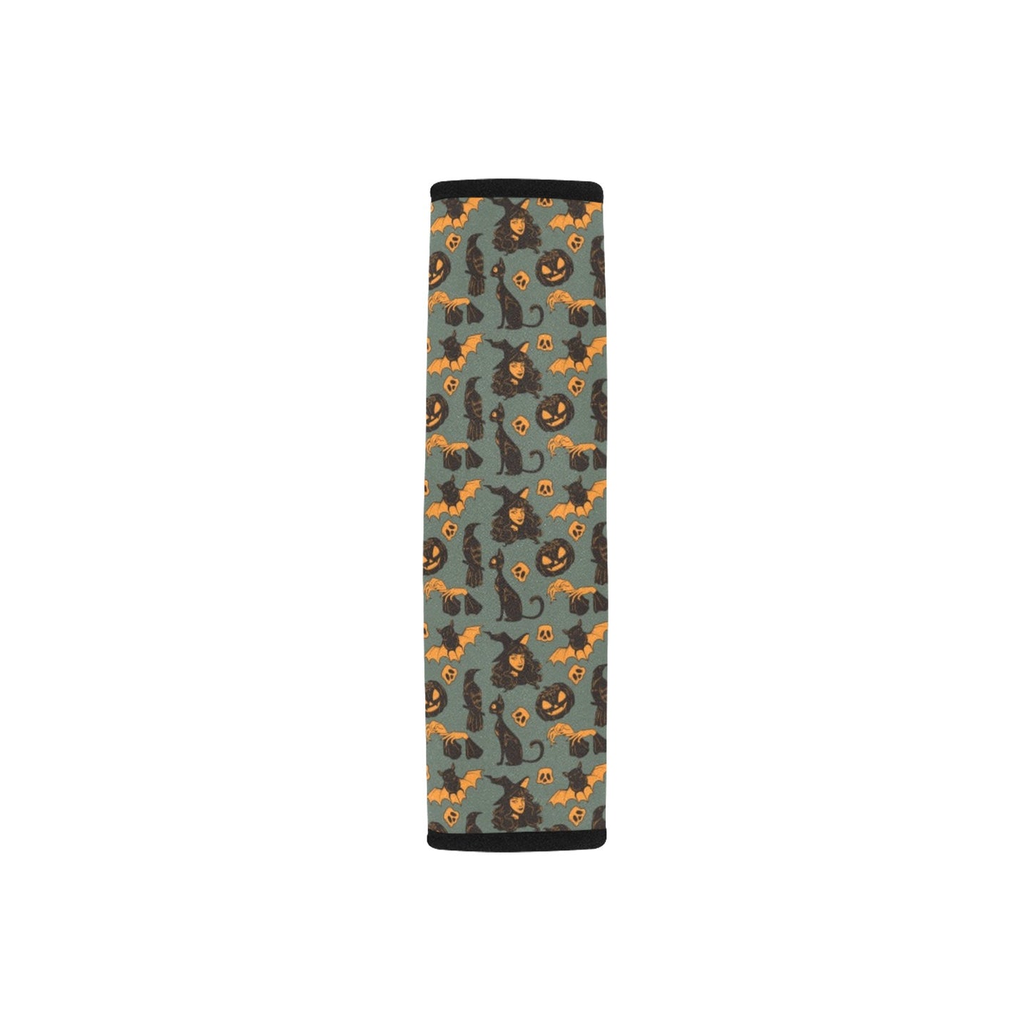 Witch Bat Halloween Print Design LKS305 Car Seat Belt Cover