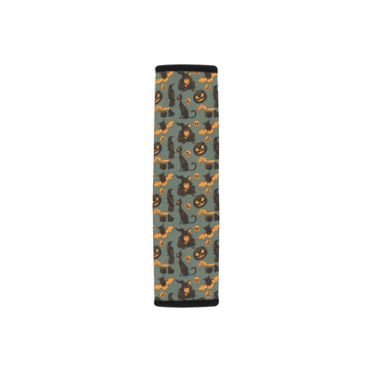 Witch Bat Halloween Print Design LKS305 Car Seat Belt Cover