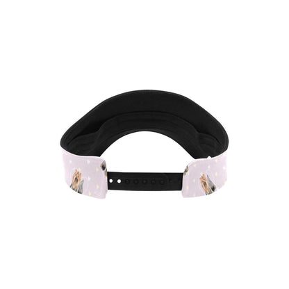 Yorkshire Terriers Print Design LKS302 Unisex Sun Visor