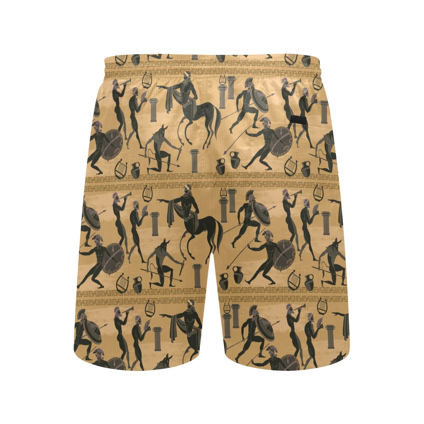 Ancient Greek Statue Print Design LKS304 Men's Swim Trunks Beach Shorts
