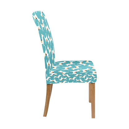 Russell Terriers Print Design LKS301 Dining Chair Slipcover