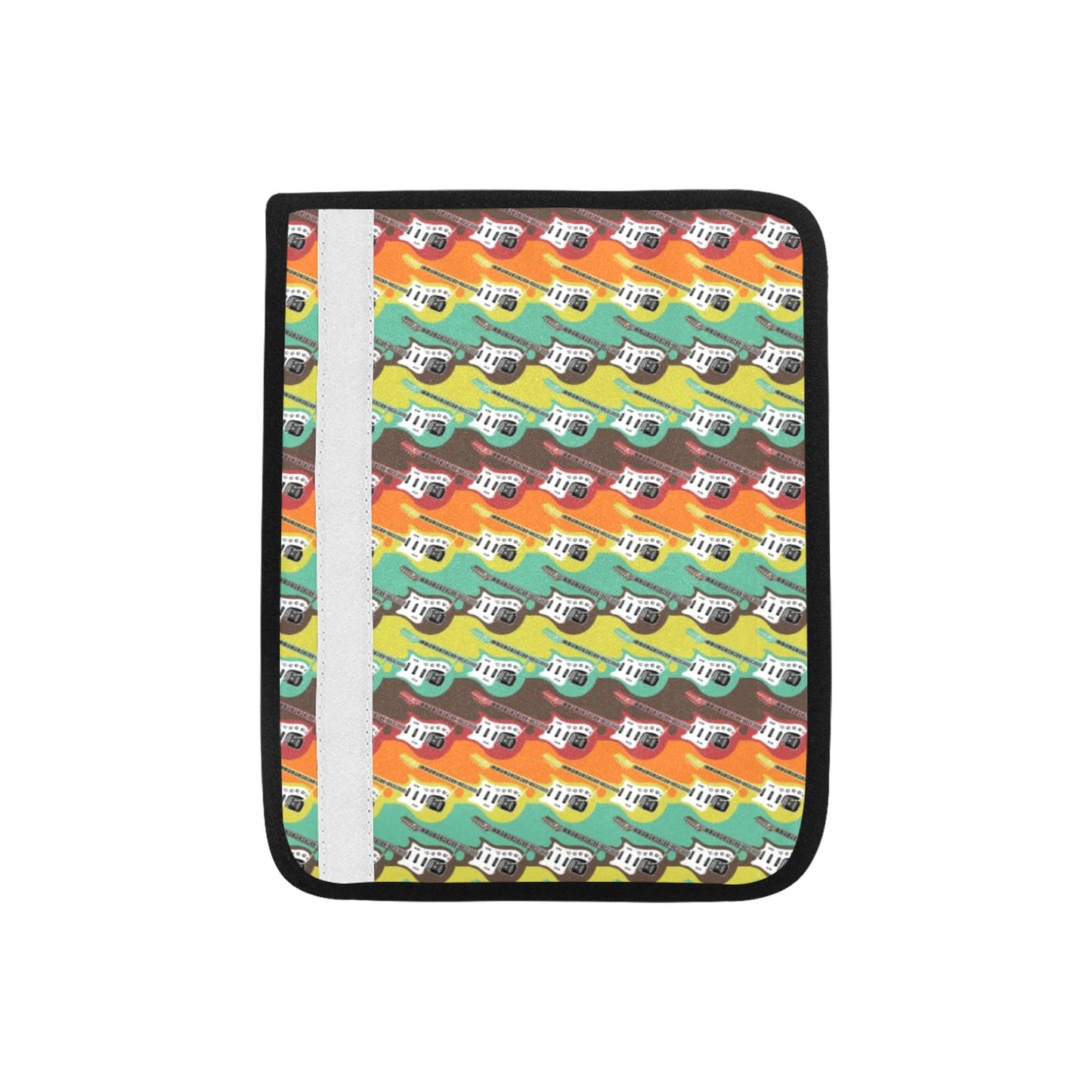 Electric Guitar Print Design LKS401 Car Seat Belt Cover