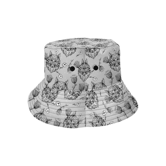 Tribal Pattern Print Design LKS306 Unisex Bucket Hat